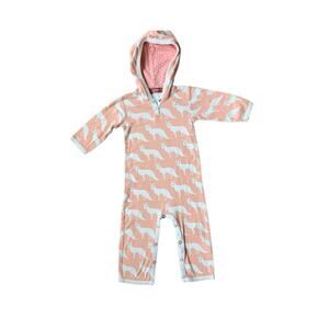 Milkbarn Organic Cotton Fox Romper
